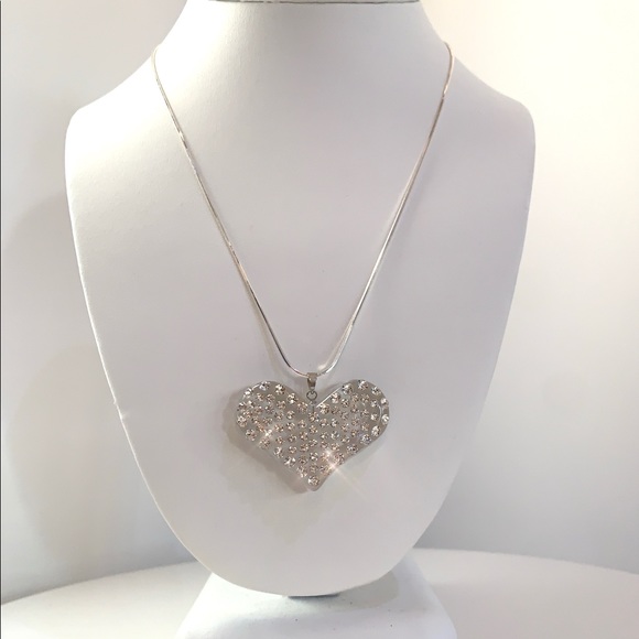 Acrylic Crystal Necklace Embellished With Genuine “European Crystals” - Picture 10 of 11